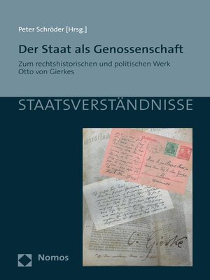 cover image of Der Staat als Genossenschaft